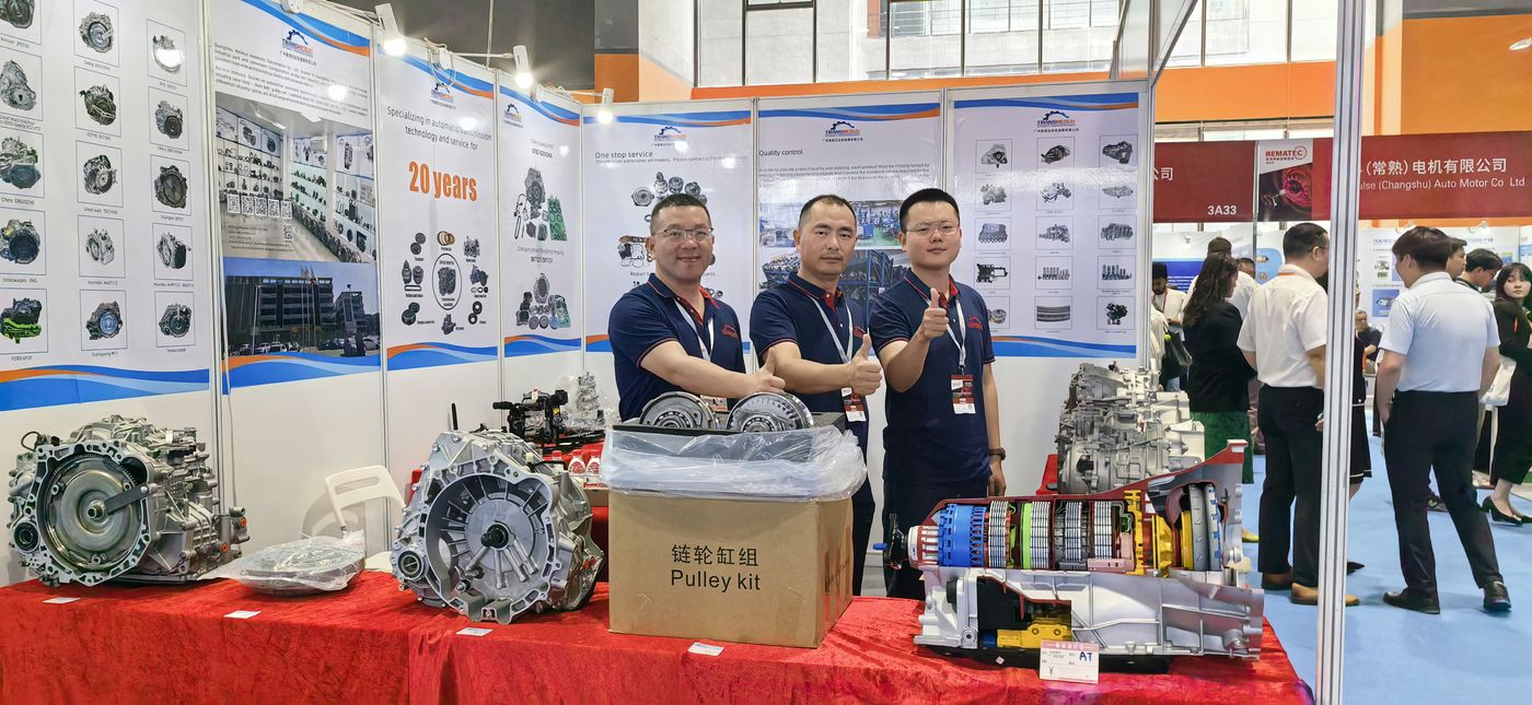 Asian International Auto Parts Expo 2024 TRANSMESUN booth display