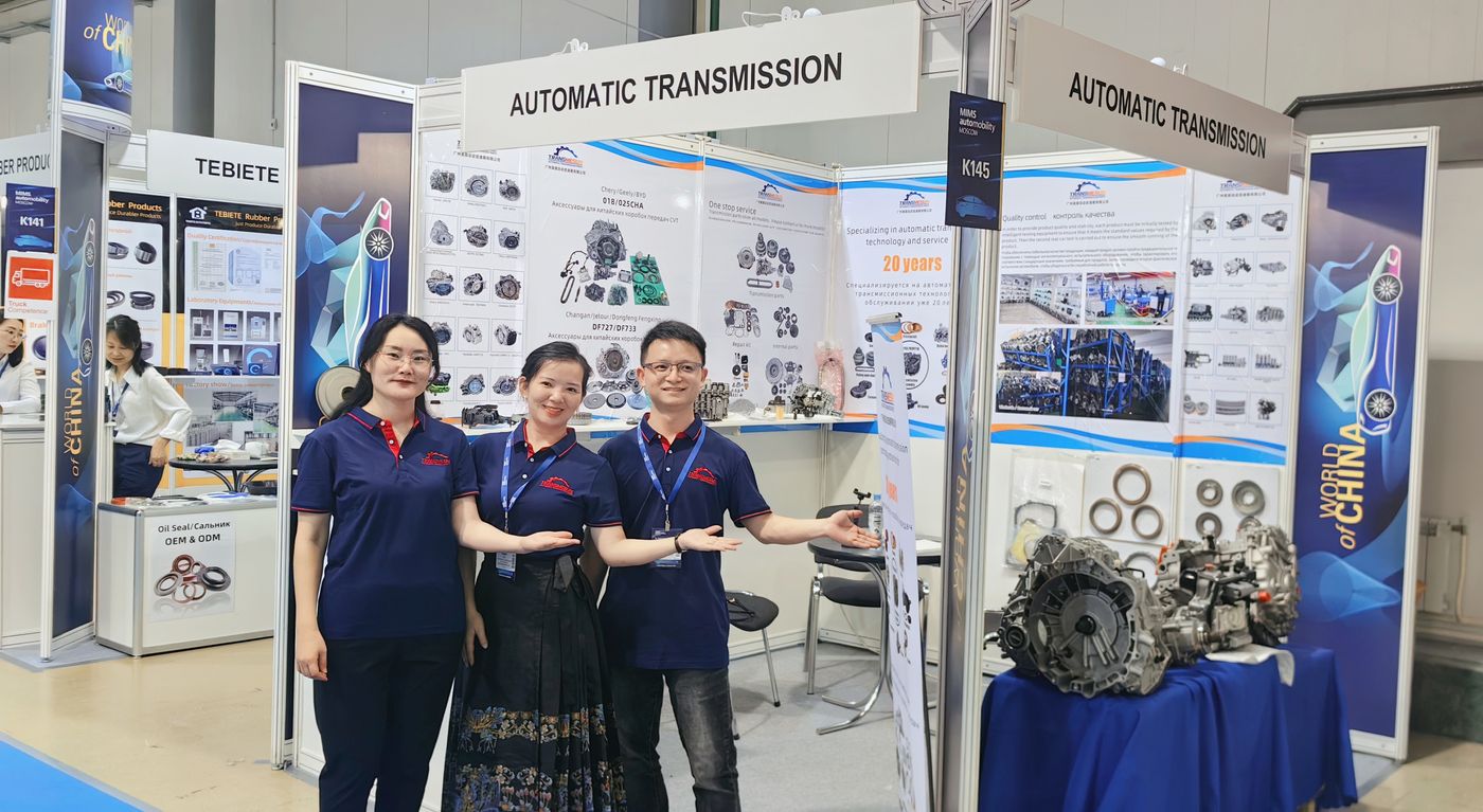 TRANSMESUN team at the MIMS Automechanika Moscow booth