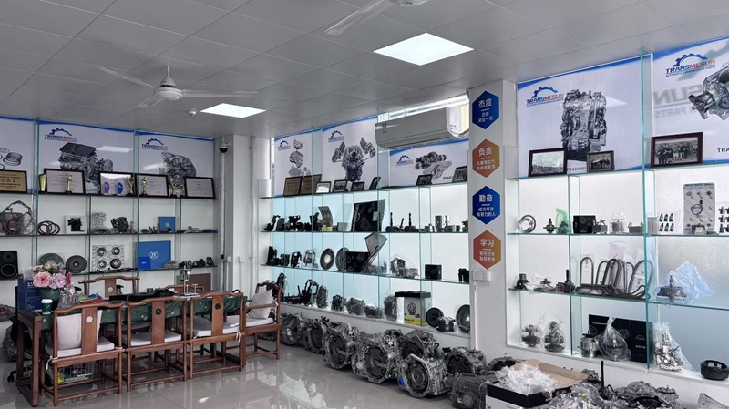 TRANSMESUN showroom and certificate wall